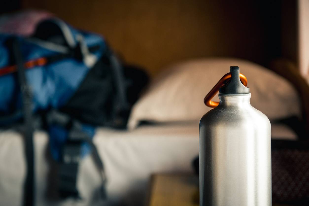 gourde personnalisée réutilisable