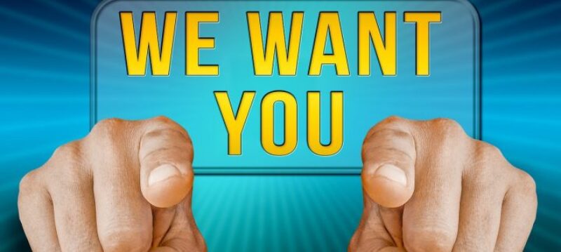 we want you