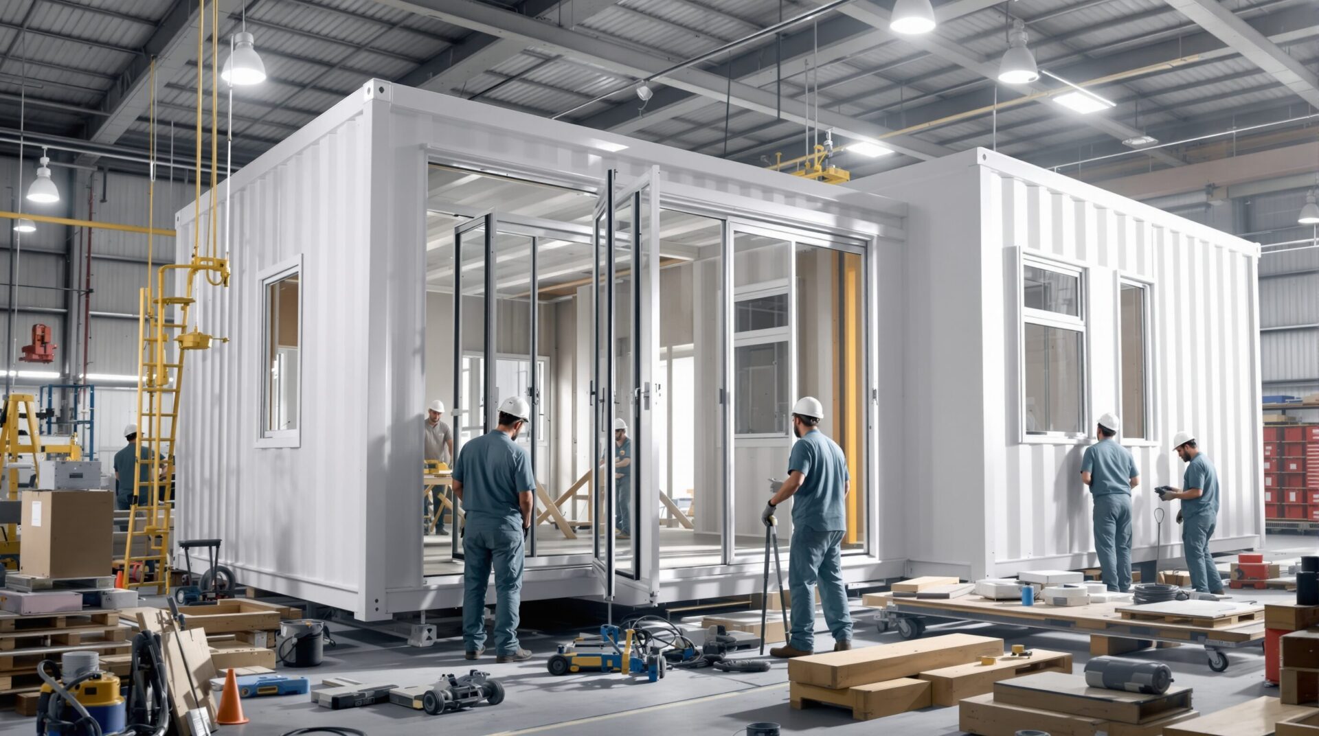 Bâtiment modulaire : les avantages pour l’entreprise à chaque étape