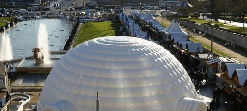 igloo gonflable