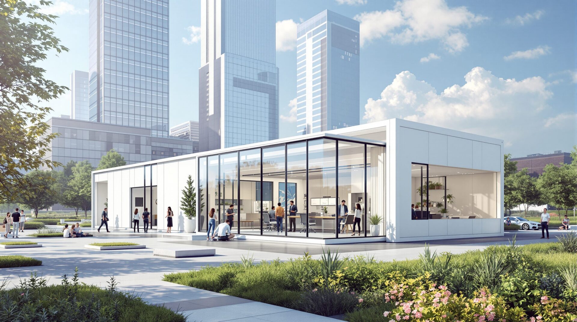 Location bâtiment modulaire : les avantages pour l’entreprise moderne