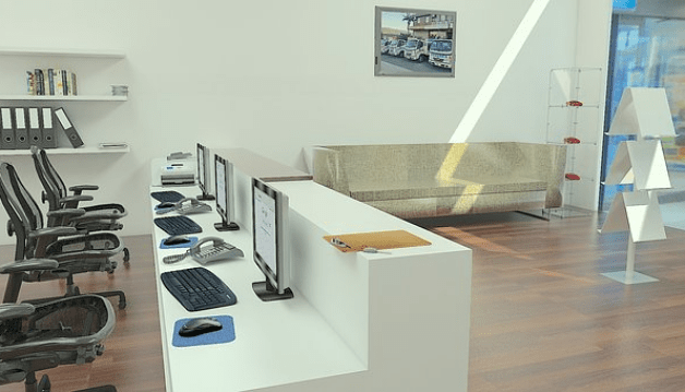 Bureau de travail
