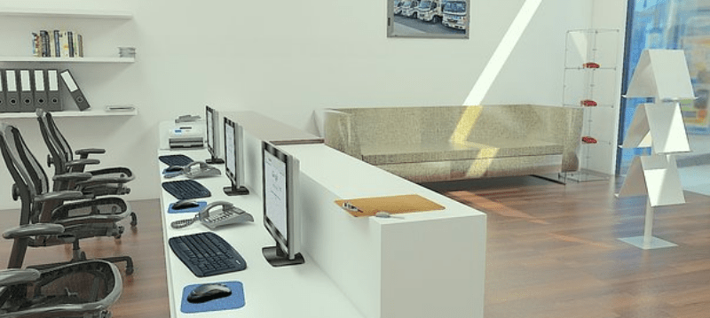 Bureau de travail