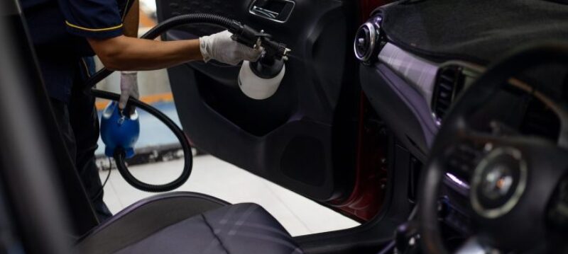 Detailing automobile