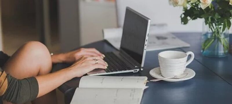 travail bureau avec café