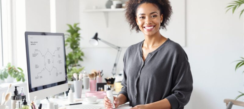 Reconversion esthétique : guide complet pour réussir en 2025