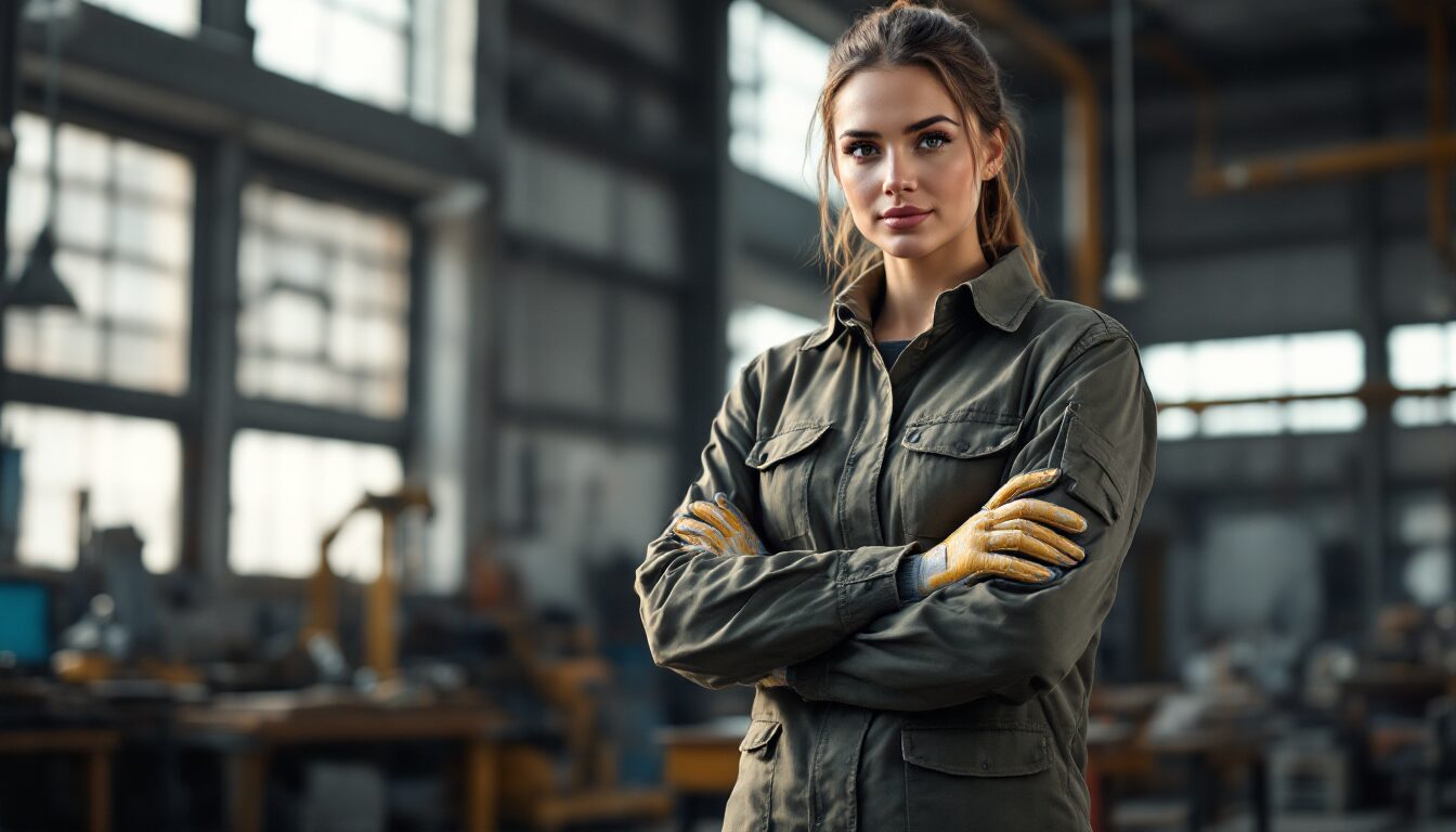 vetement de travail femme