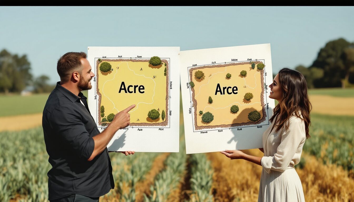 difference acre et arce