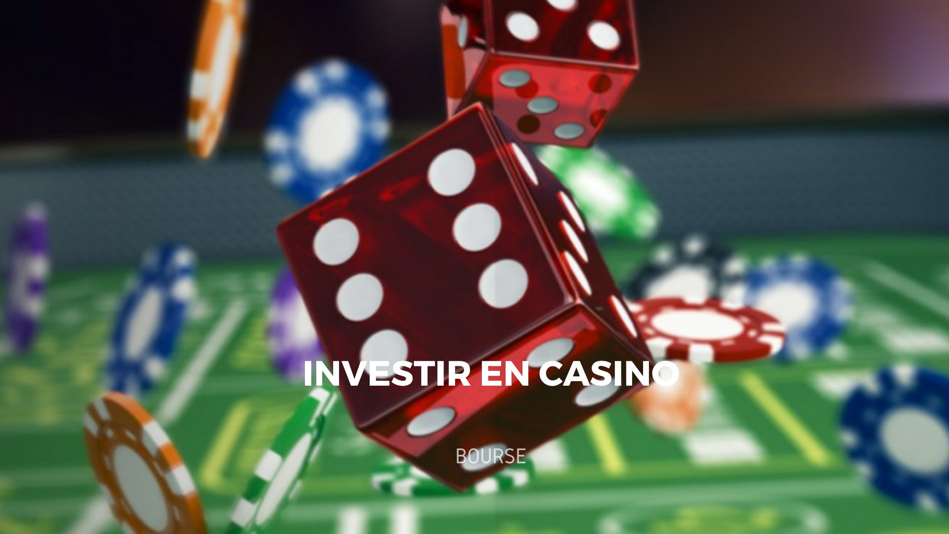 Le casino : Est-ce un projet d’investissement rentable ?