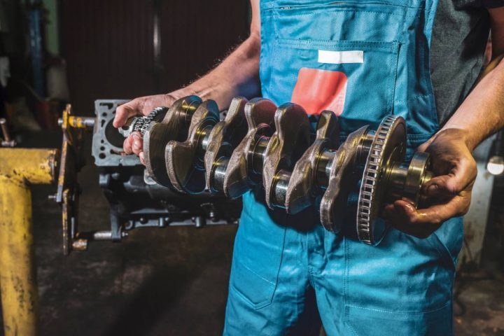 Faites une réparation d’urgence de vilebrequin