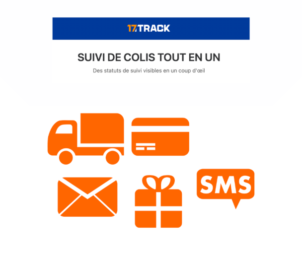 17track pour assurer le suivi de vos colis partout dans le monde.