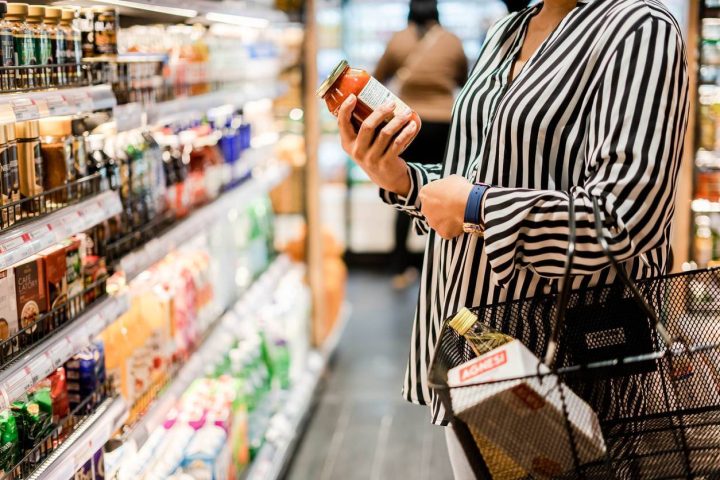 équipement de magasin panier