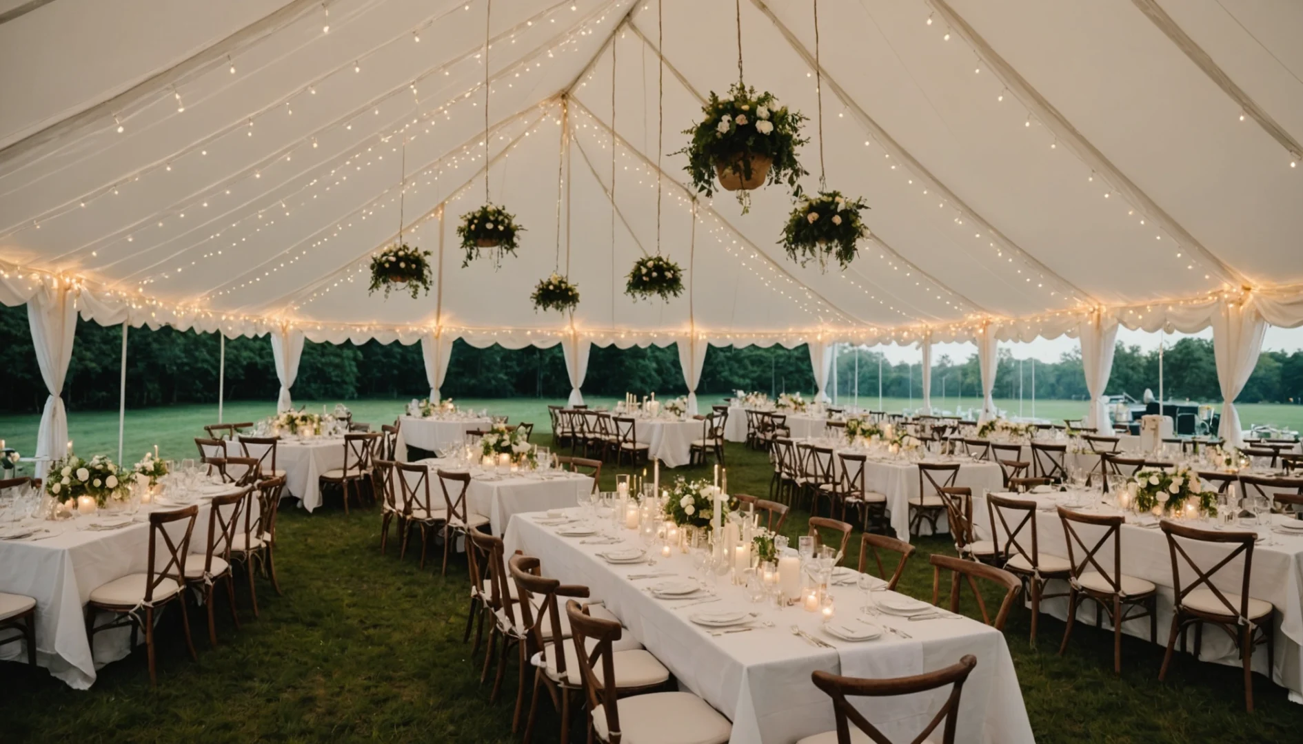 Tentes de réception : créez l'atmosphère parfaite pour vos événements professionnels