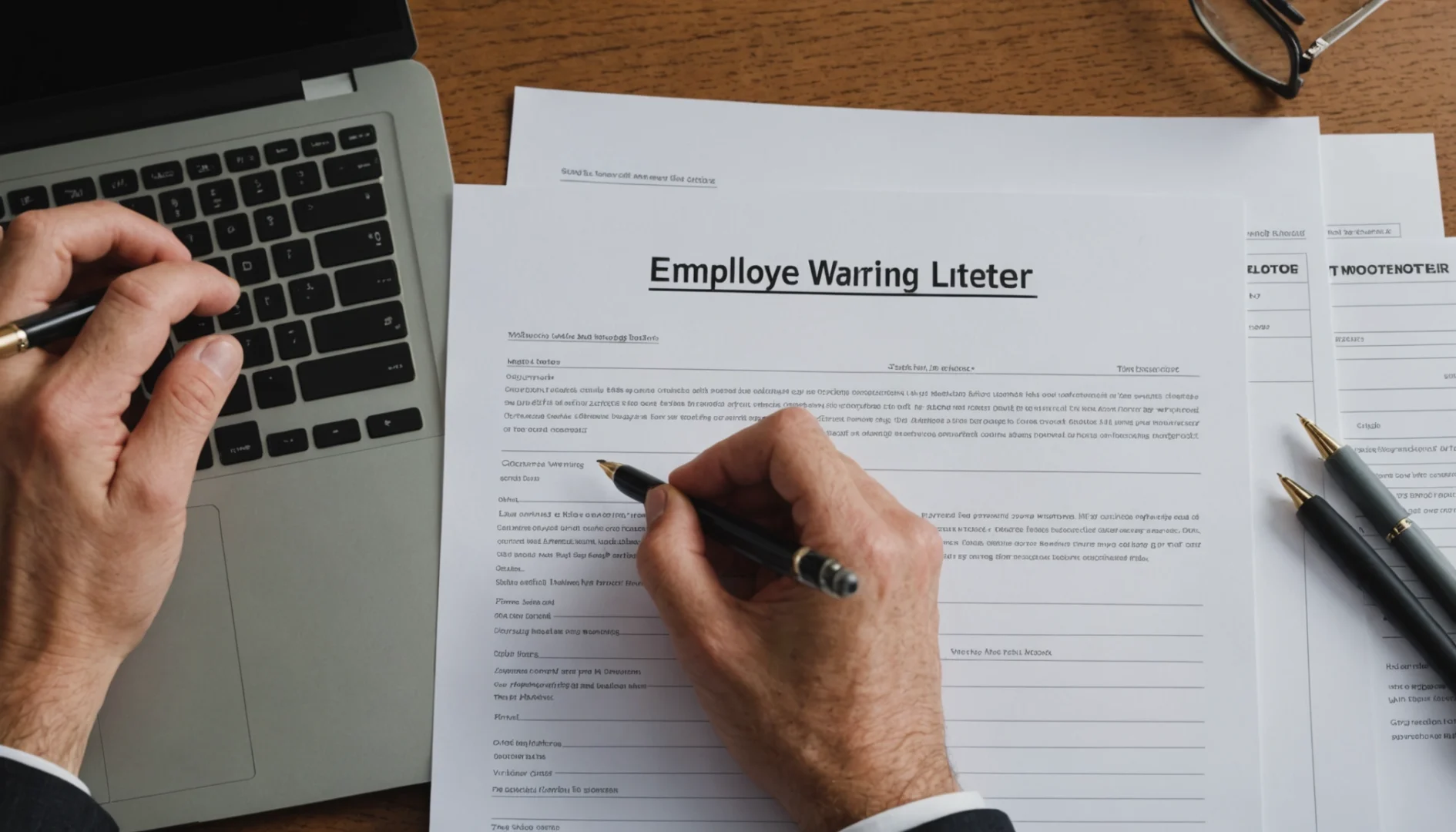 lettre avertissement salarié modele