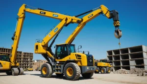 Pourquoi opter pour un chariot télescopique rotatif en location pour vos chantiers ?