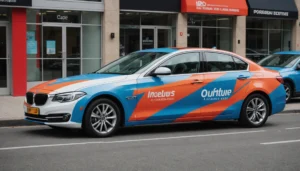 covering voiture publicitaire