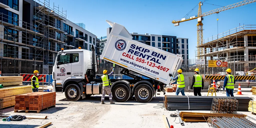 Location de benne : comment s’assurer d’un service rapide et fiable pour vos travaux ?