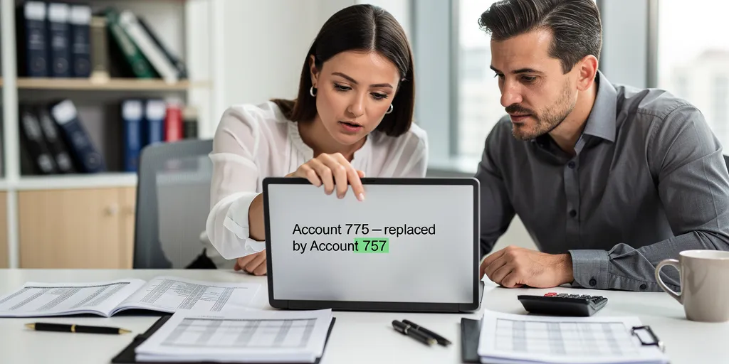 compte comptable 775