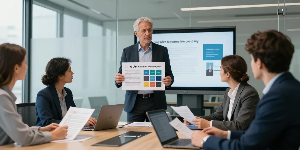 Changer le nom d’une entreprise : le plan en 7 étapes pour réussir