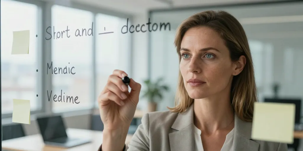 a court et moyen terme