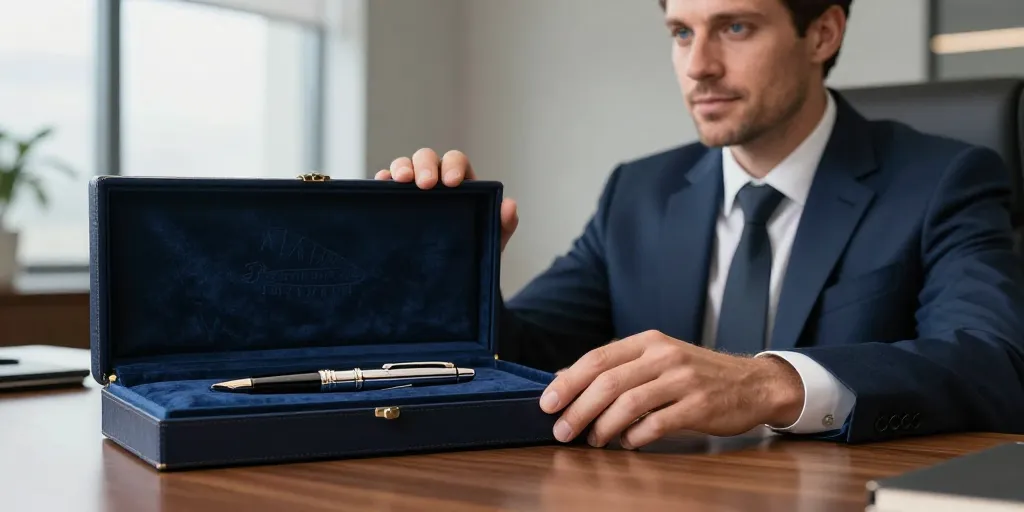 coffret stylo personnalisé