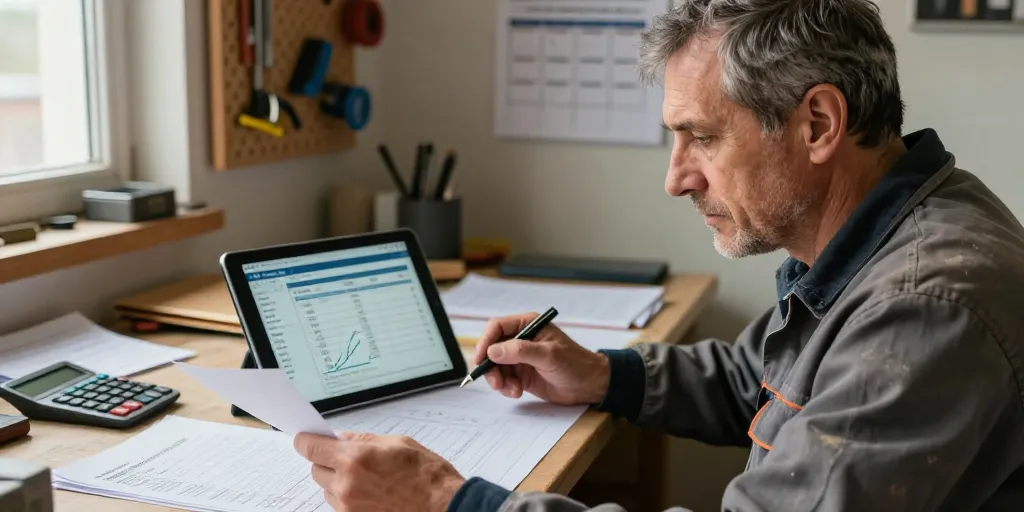 Devis papier vs logiciel : combien perd un artisan chaque année ?