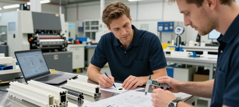 profilé plastique sur mesure