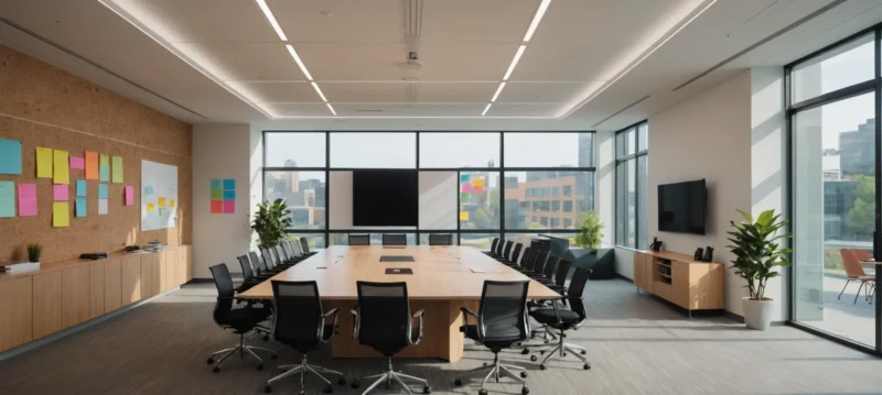 Créer un espace de réunion moderne et collaboratif