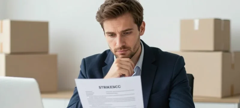 entreprise radiée def