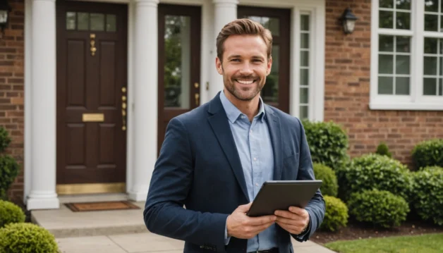 vendeur en porte a porte