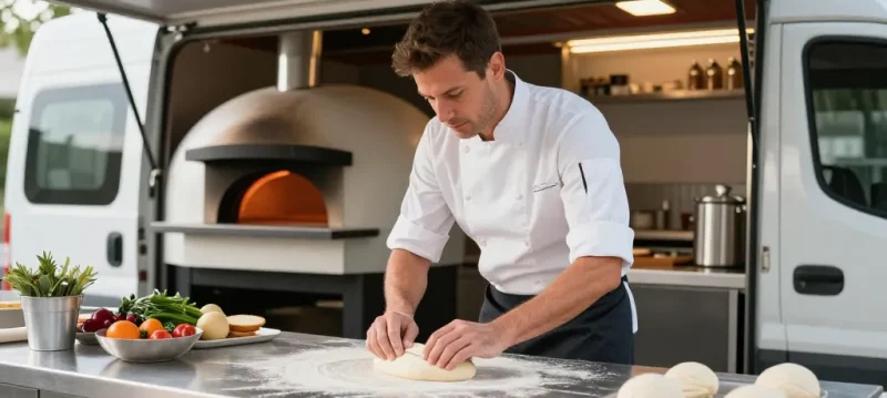 ouvrir camion pizza