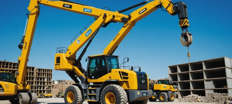 Pourquoi opter pour un chariot télescopique rotatif en location pour vos chantiers ?